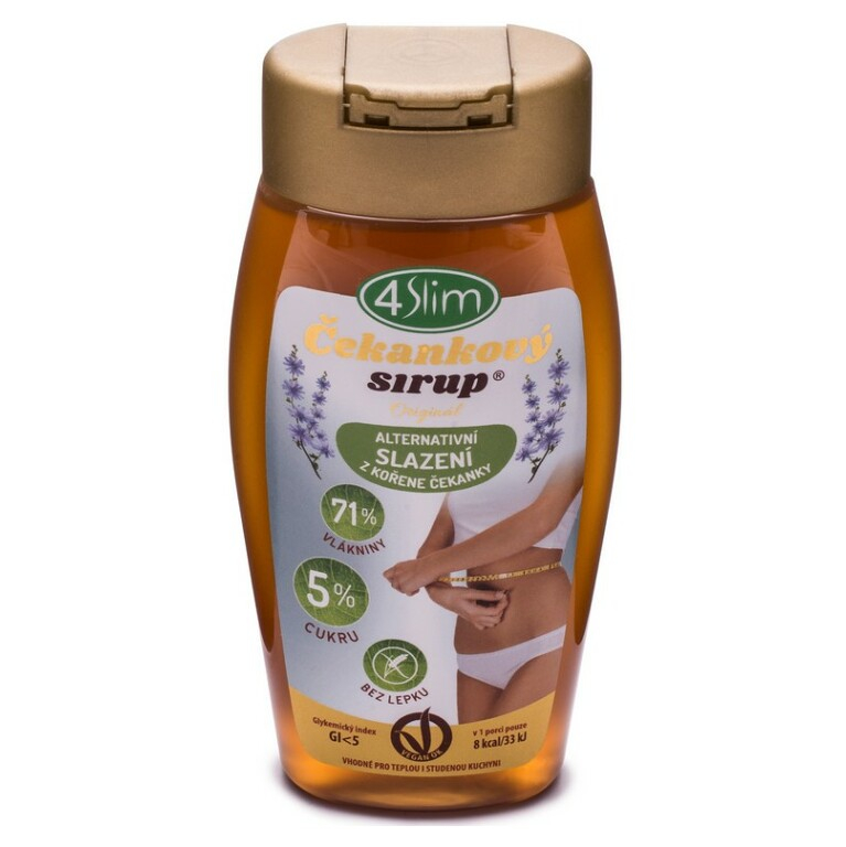 4SLIM Čekankový sirup originál 350 g