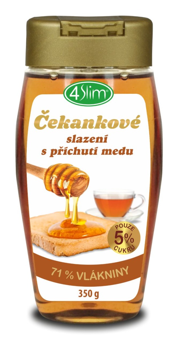 4Slim Čekankové slazení s příchutí medu 350 g