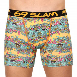 69SLAM Pánské boxerky fit island of paradise dylan (MBYISP-PO) M