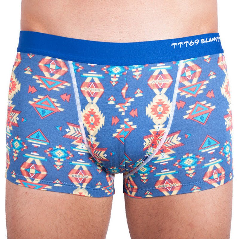 69SLAM Pánské boxerky hip bamboo kilim M