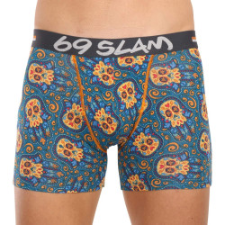 69SLAM Pánské boxerky fit bamboo hamsa hand gilbert (MPBHHD-BB) M