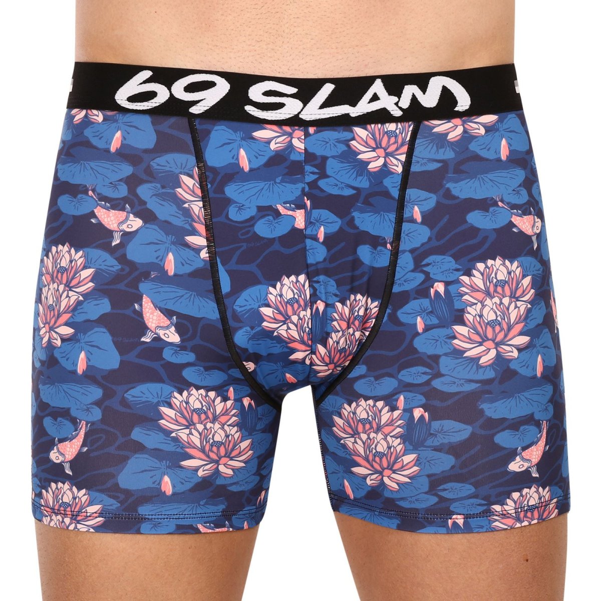 69SLAM Pánské boxerky fit lotus koy dylan (MBYLTK-PO) M