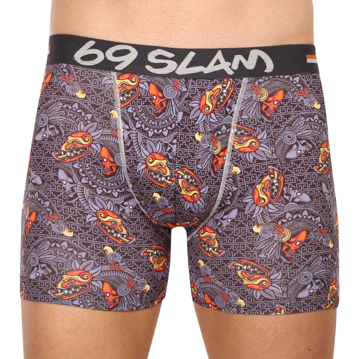 69SLAM Pánské boxerky fit mayan dylan (MBYMYN-PO) M