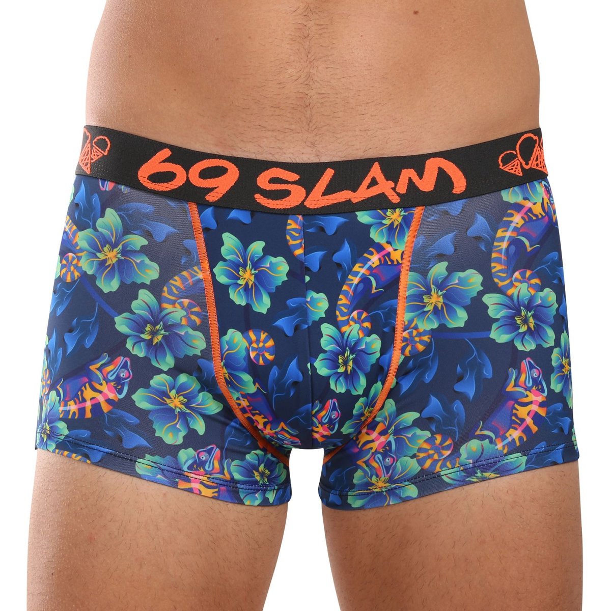 69SLAM Pánské boxerky Hip CHAMELEON (MSYCMN-PO) L