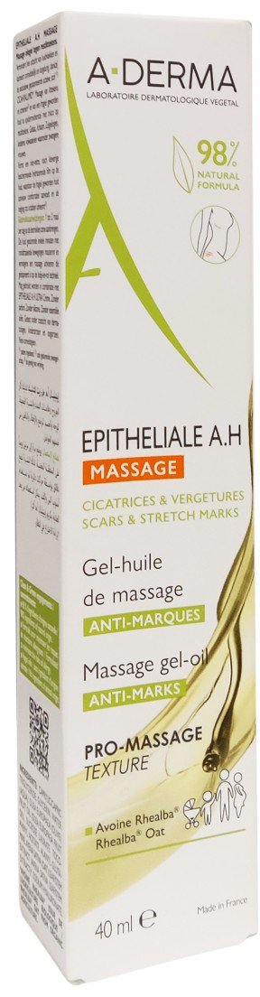 A-DERMA Epitheliale AH DUO Massage gel/olej 40 ml