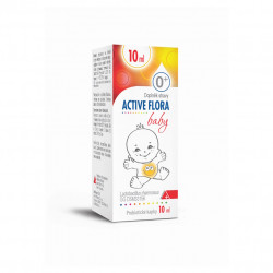 ACTIVE FLORA Baby 0+m probiotické kapky 10 ml