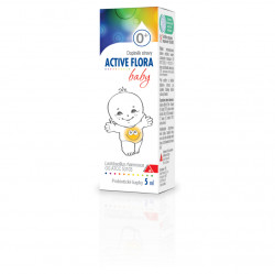 ACTIVE FLORA Baby 0+m probiotické kapky 5 ml