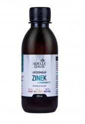 Adelle Davis Lipozomální Zinek s vitamínem C 200 ml