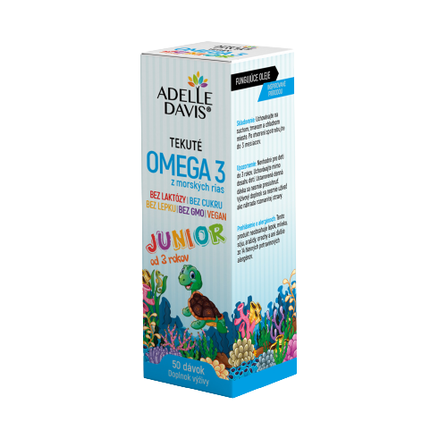 ADELLE DAVIS Omega 3 z mořských řas Junior 50 ml