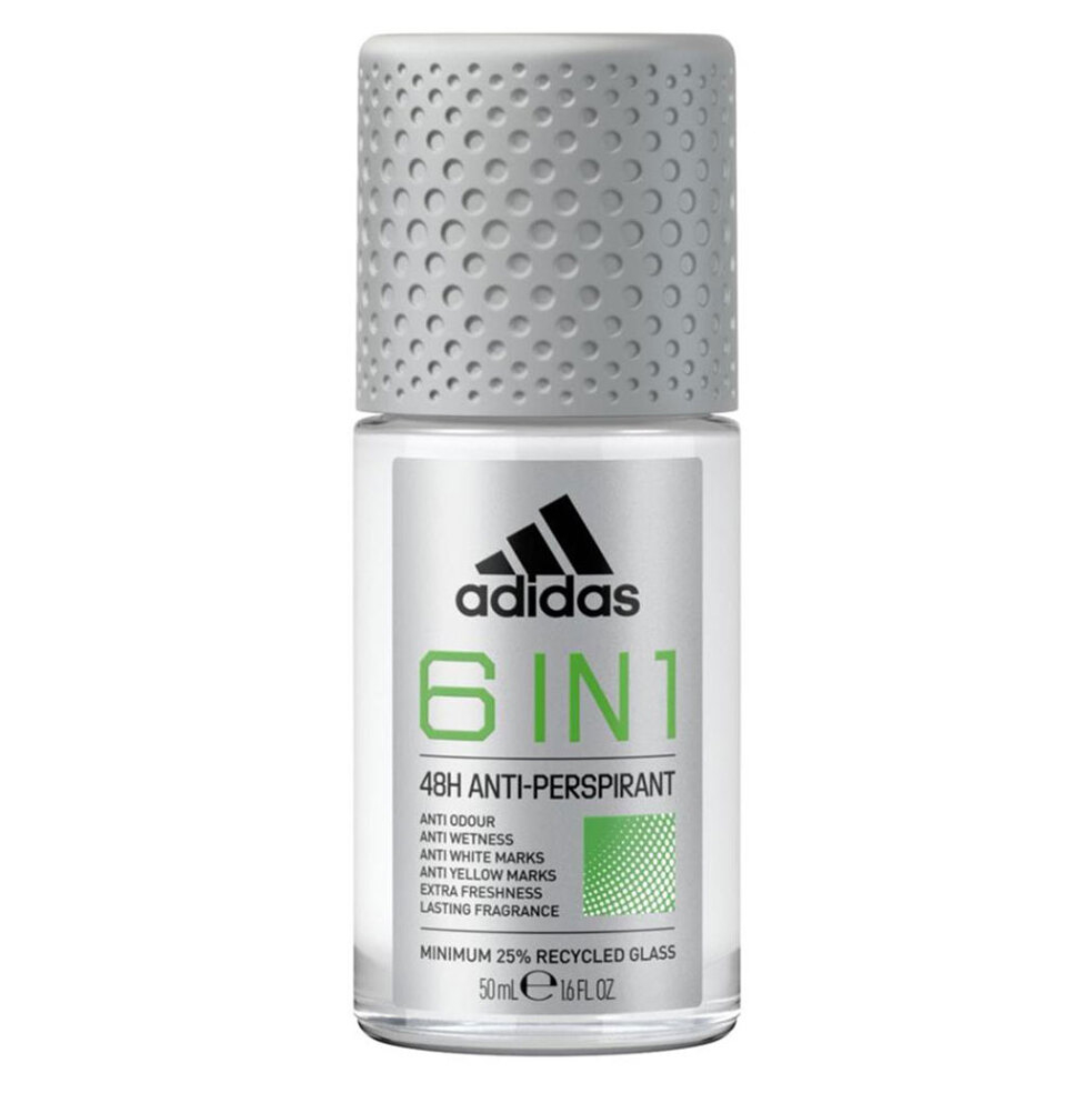 ADIDAS 6 in 1 Roll-on antiperspirant pro muže 50 ml