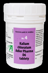 ADLER PHARMA Nr.4 Kalium chloratum D6 1000 tablet