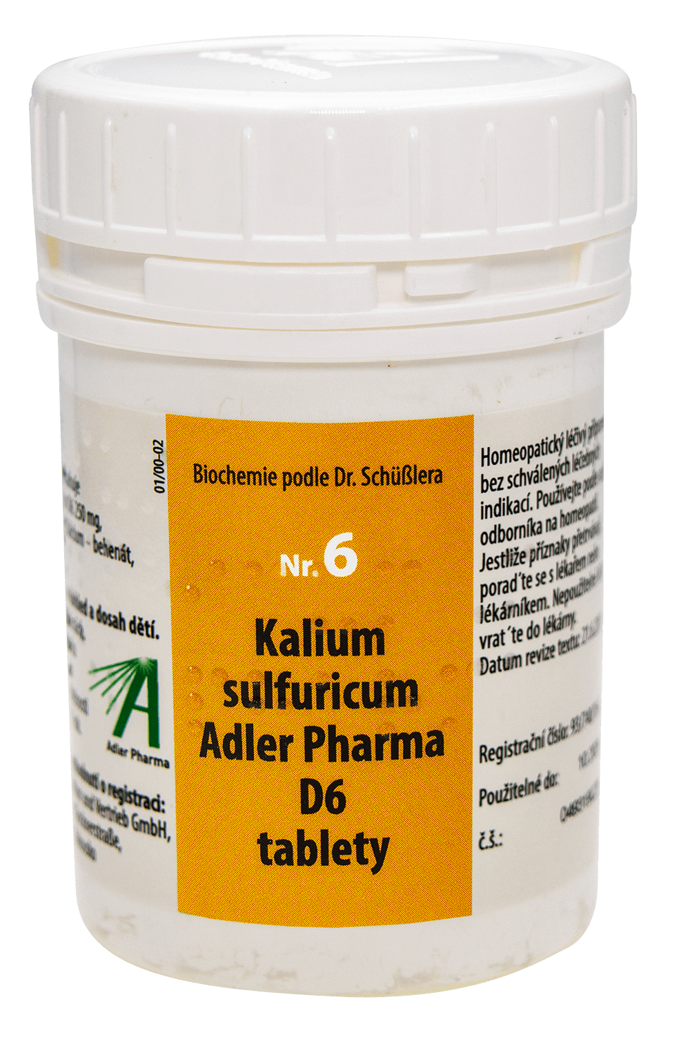 ADLER PHARMA Nr.6 Kalium sulfuricum D6 2000 tablet