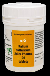 ADLER PHARMA Nr.6 Kalium sulfuricum D6 2000 tablet