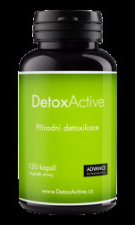 ADVANCE DetoxActive - přírodní detoxikace 120 kapslí