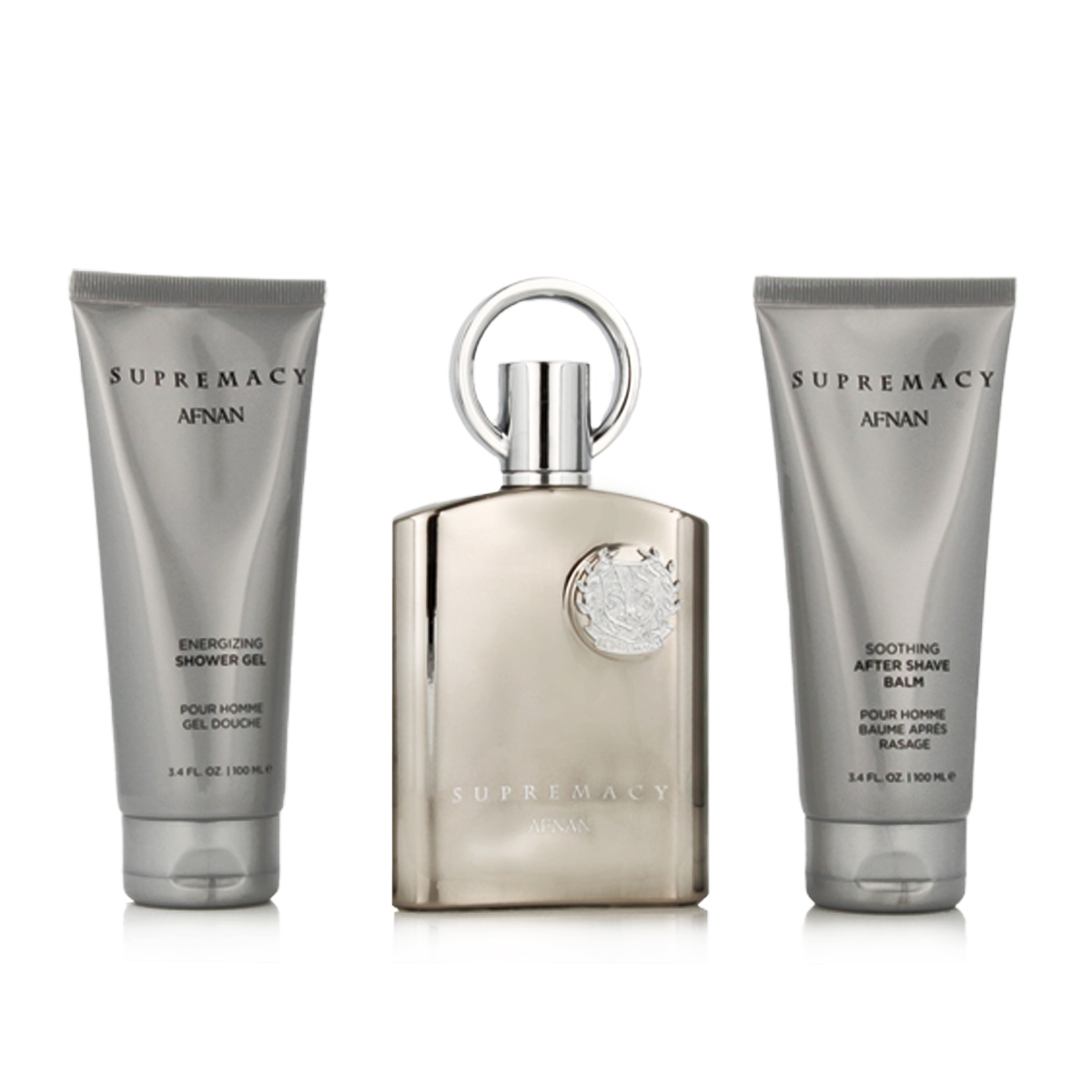 Afnan Supremacy Silver EDP 100 ml + ASB 100 ml + SG 100 ml M