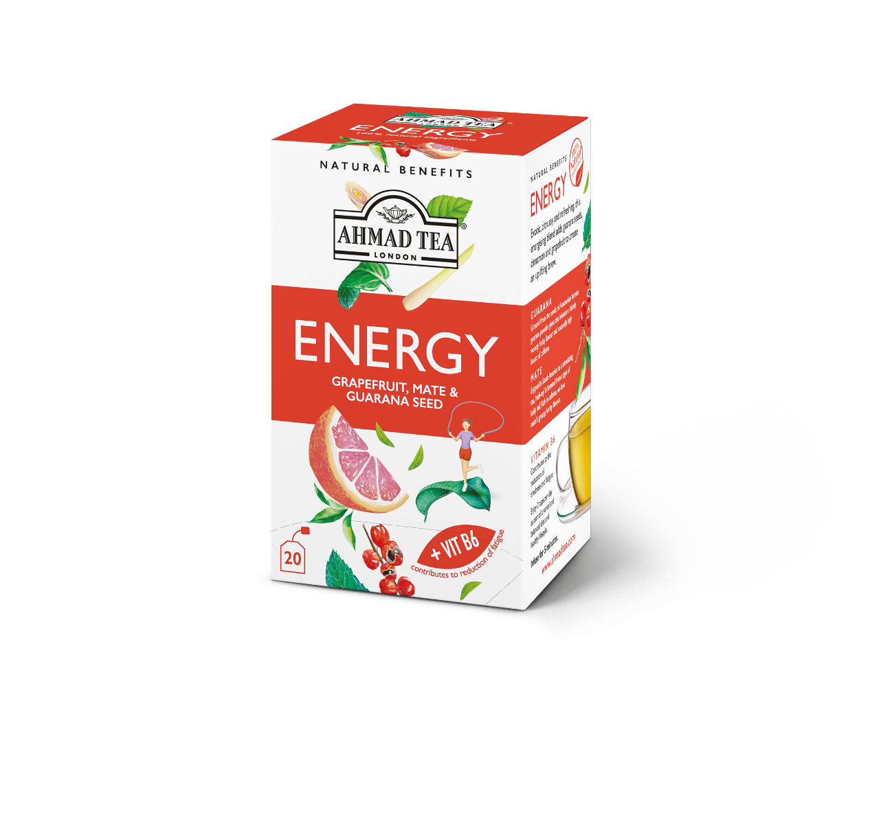 Ahmad Tea Energy porcovaný čaj 20x1,5 g