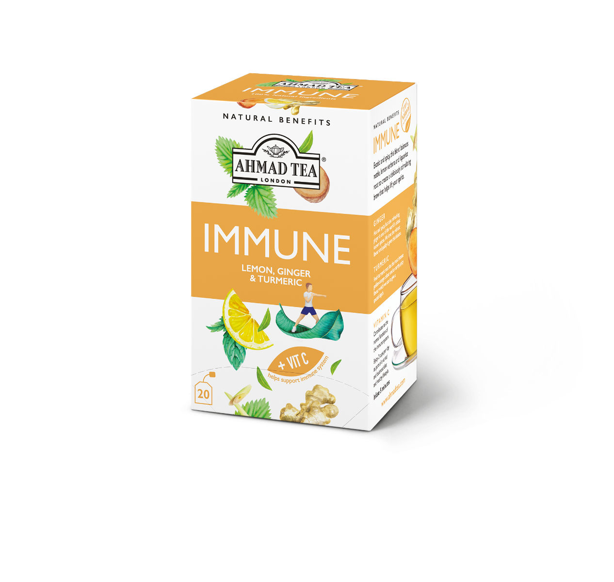 Ahmad Tea Immune porcovaný čaj 20x1,5 g