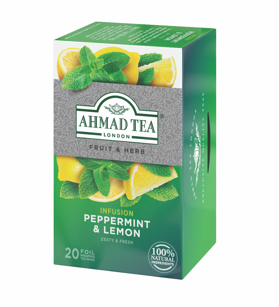 Ahmad Tea Máta & Citron porcovaný čaj 20 x 2 g