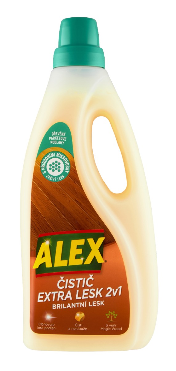 Alex Extra lesk 2v1 Čistič na dřevo 750 ml