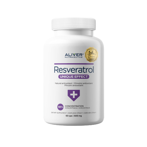 ALIVER NUTRACEUTICS Doctor´s 1st. choice Resveratrol 60 kapslí