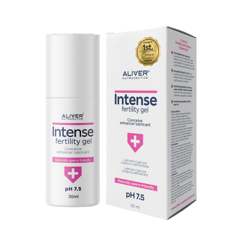 ALIVER NUTRACEUTICS Intense fertility gel - podpora početí 30 ml