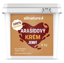 ALLNATURE Arašídový krém jemný 5 kg