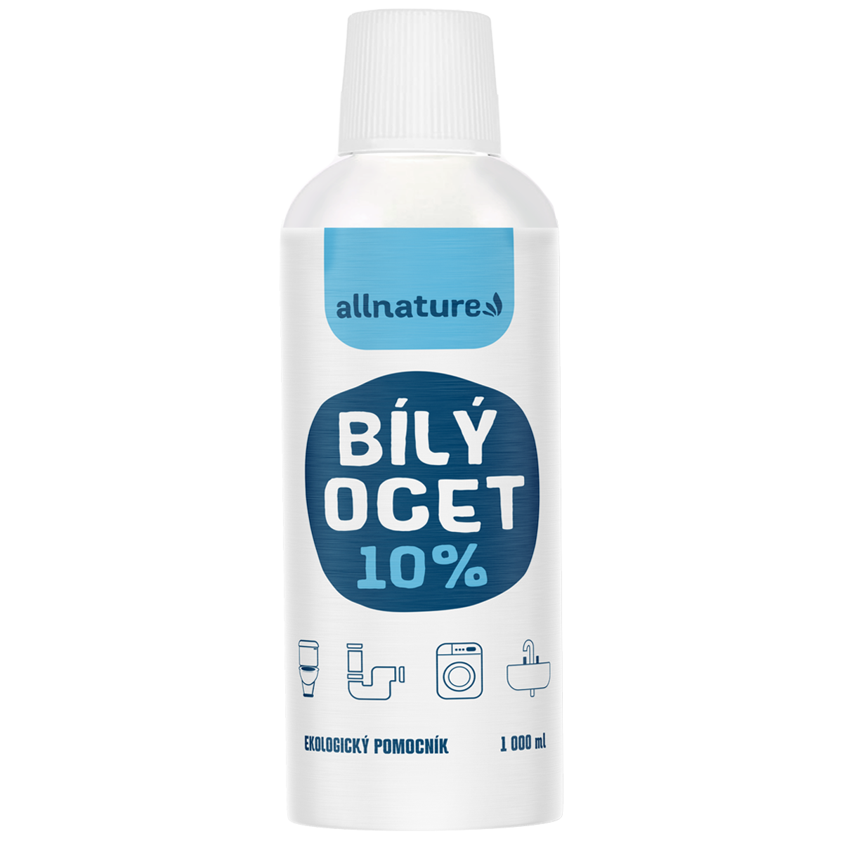 ALLNATURE Bílý ocet 10% 1 l