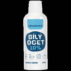 ALLNATURE Bílý ocet 10% 1 l