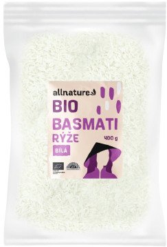 ALLNATURE Basmati rýže bílá BIO 400 g