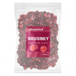 ALLNATURE Brusinka sušená 1000 g