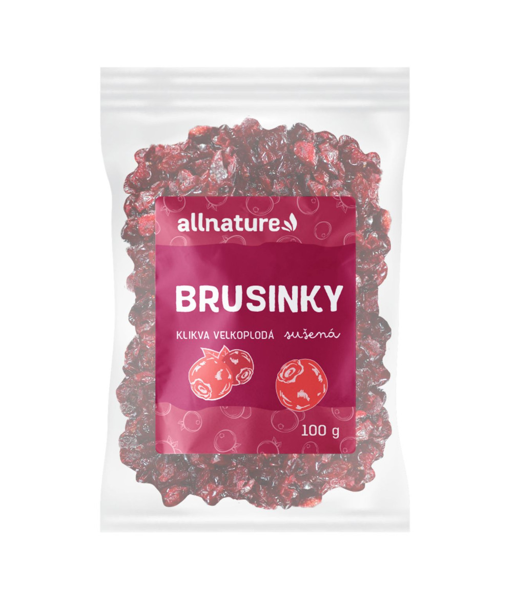 Allnature Brusinky plody 100 g