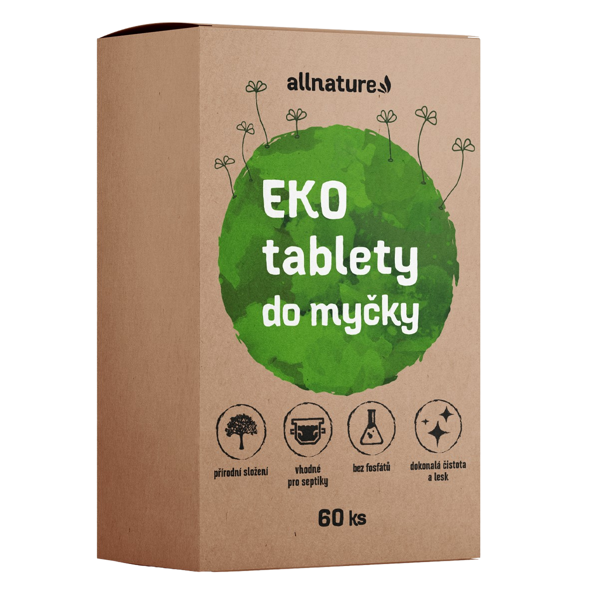 ALLNATURE EKO tablety do myčky 60 tablet