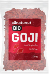 ALLNATURE Goji Kustovnice čínská sušená BIO 100 g