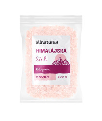 Allnature Himalájská sůl růžová hrubá 500 g