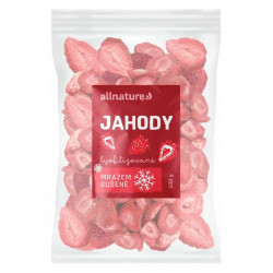 ALLNATURE Jahody sušené mrazem 100 g