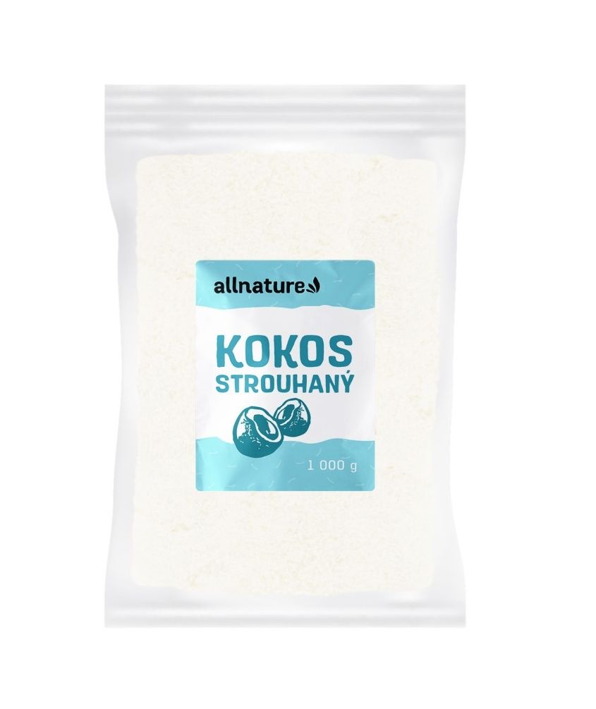 Allnature Kokos strouhaný 1000 g