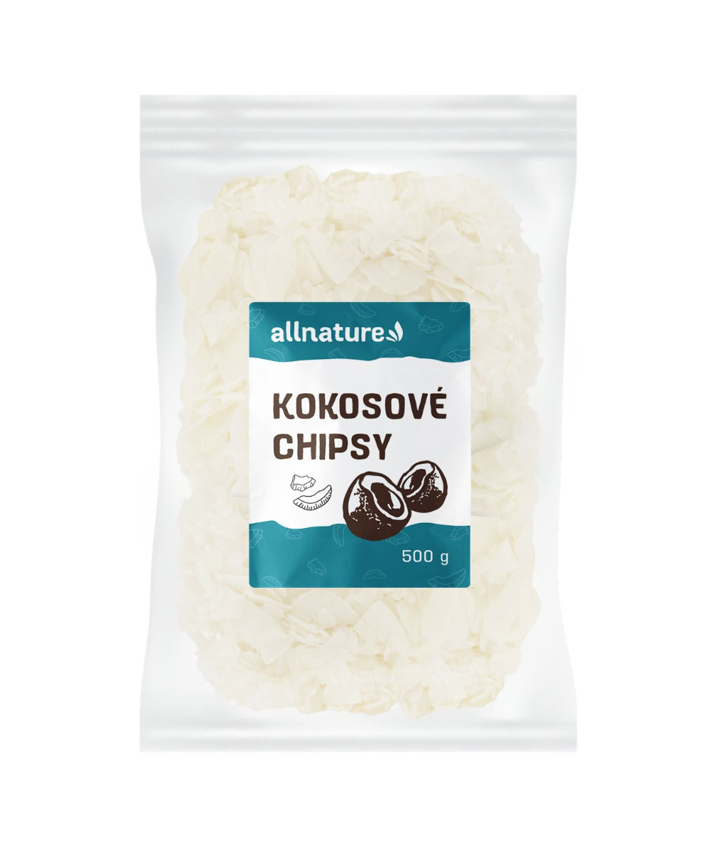 Allnature Kokosové chipsy 500 g