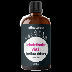 ALLNATURE Lichořeřišnice větší bezlihová tinktura 100 ml