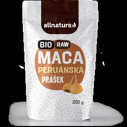 ALLNATURE Maca peruánská prášek BIO/RAW 200 g