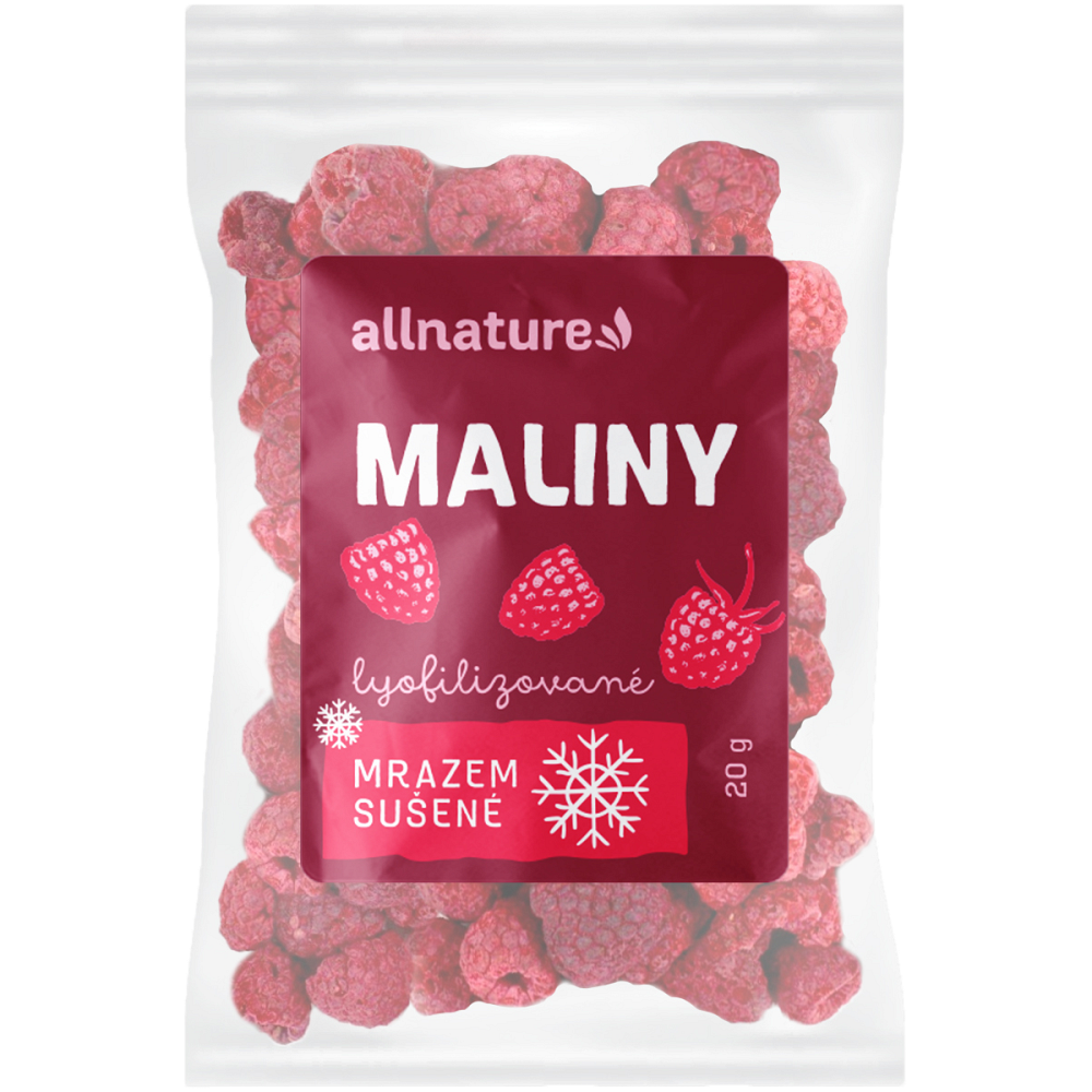 ALLNATURE Malina sušená mrazem celá 20 g