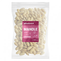 ALLNATURE Mandle jádra loupaná 1000 g