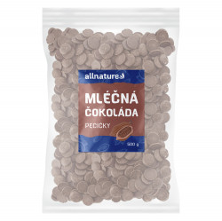 ALLNATURE Mléčná čokoláda 500 g