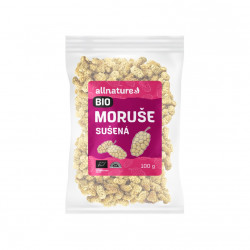 Allnature Moruše bílá sušená BIO RAW plody 100 g