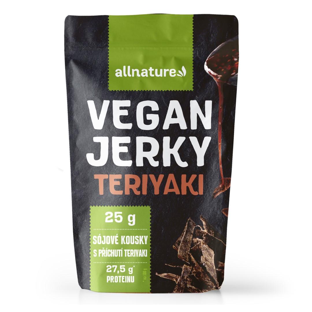 ALLNATURE Vegan Teriyaki Jerky 25 g