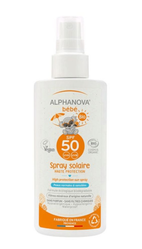 Alphanova SUN BIO Opalovací krém pro miminka SPF50 125 ml