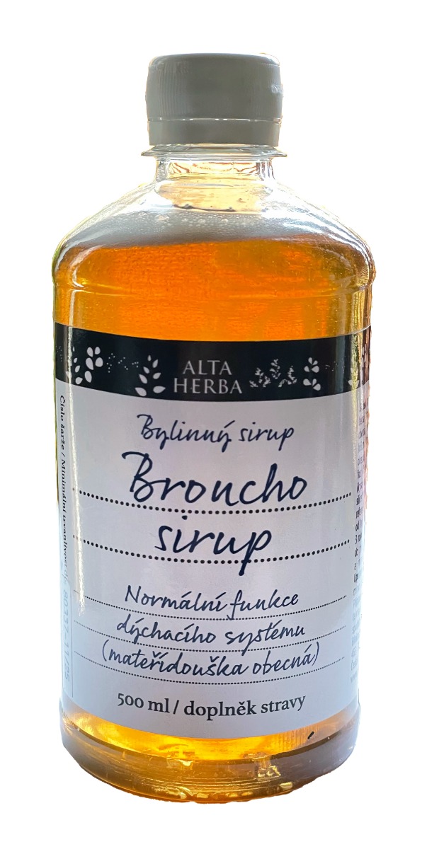 AltaHerba Bylinný sirup Broncho 500 ml