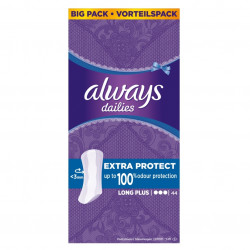 ALWAYS Extra Protect Long Plus Intimní vložky 44 ks