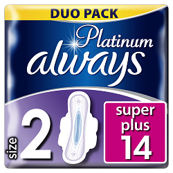 ALWAYS vložky Ultra Platinum Super Duo 12 ks