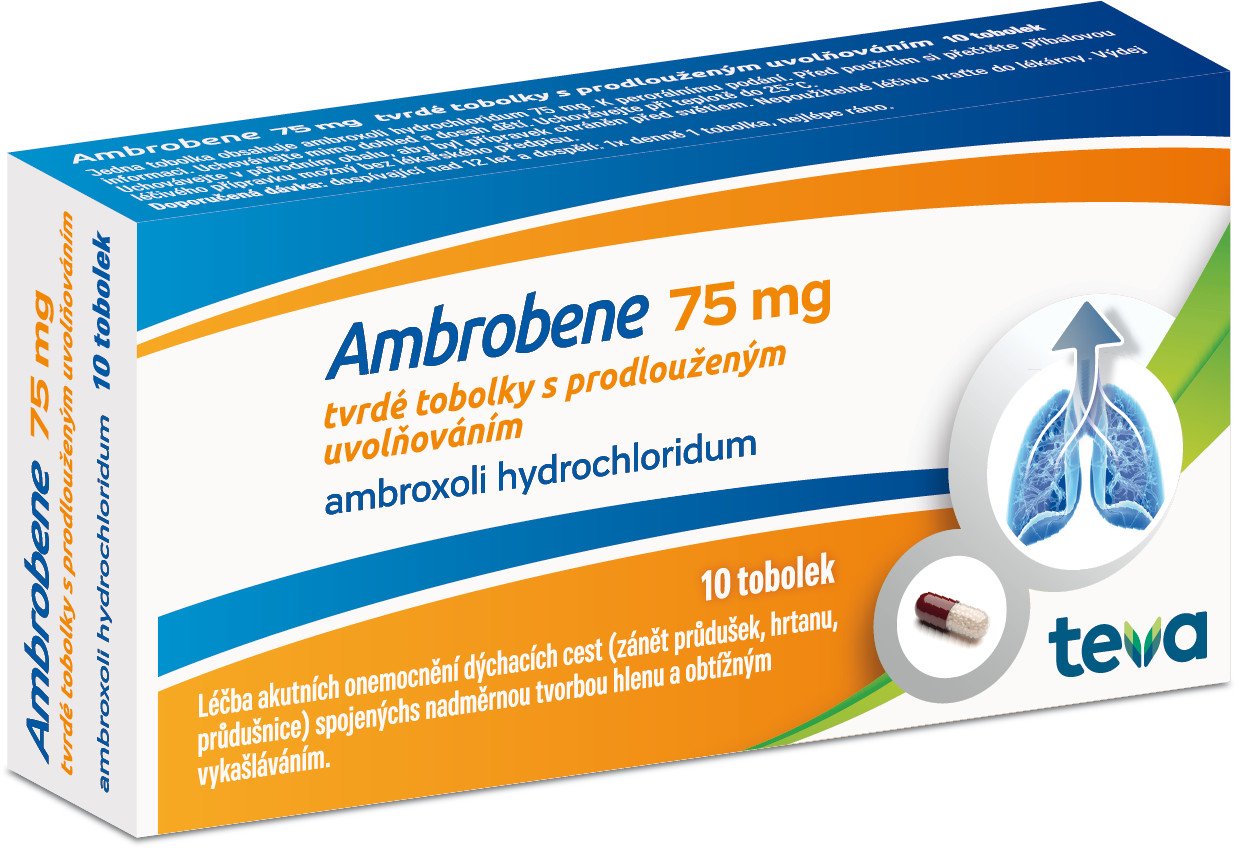 AMBROBENE 75 mg perorální orální tobolky pro. 10x75mg 10 ks