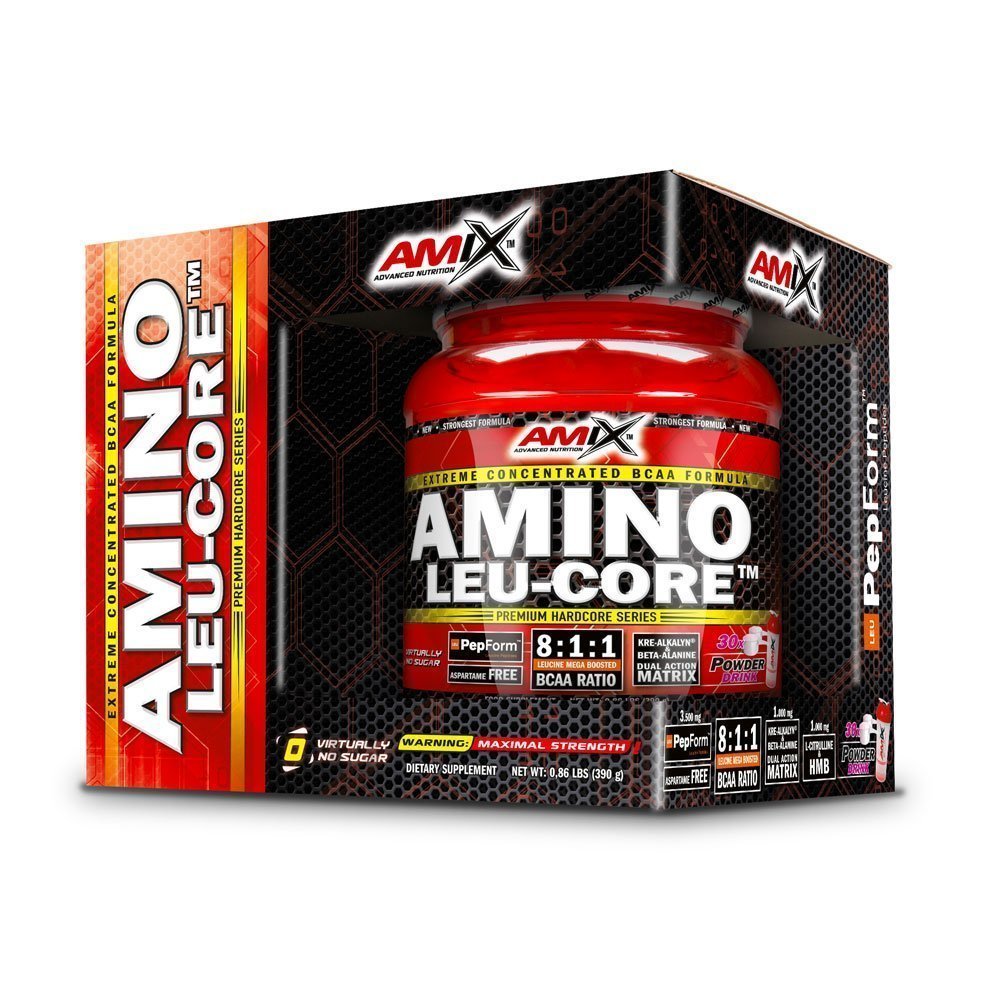 AMIX Amino Leu-core 8:1:1 Fruit Punch 390 g